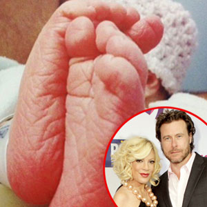 Tori Spelling, Dean McDermott, Baby Tori Spelling, Dean McDermott, Baby